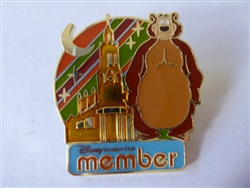 Disney Trading Pin 154774     Humphrey the Bear - Member - Vacation Club - Moonlight Madness