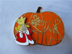Disney Trading Pin 154991     DSSH - Queen of Hearts & King of Hearts - Villain Pumpkins - Halloween