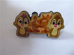 Disney Trading Pin 155309     HKDL - Chip and Dale - Big Thunder Mountain - Character Park Attractions - Pin Trading Carnival