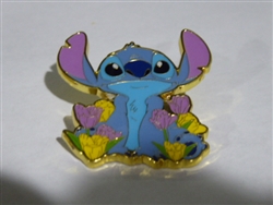 Disney Trading Pins 155422     Loungefly - Stitch - With Tulips