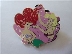 Disney Trading Pin 155736     Ariel and Arista - Little Mermaid - Mystery
