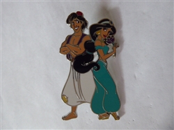 Disney Trading Pins 155975     DLP - Jasmine & Aladdin - Aladdin - Flirting