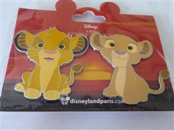 Disney Trading Pin 156025     DLP - Simba & Nala - Lion King - Cubs