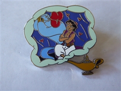 Disney Trading Pins 156378     DS - Genie and Aladdin - Red Lips - Aladdin - 30th Anniversary - Mystery