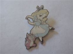 Disney Trading Pin 156492     DLP - Alice & Dinah - Animators Doll - Alice in Wonderland