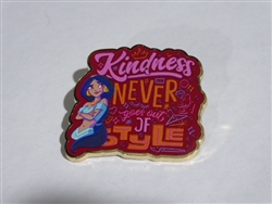 Disney Trading Pin 156563     Jasmine - Aladdin - Kindness Never Goes Out of Style - Lanyard