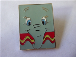 Disney Trading Pin 156580     HKDL - Dumbo - Chibi - Square - Game Prize