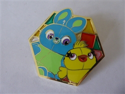 Disney Trading Pin  156890     DPB - Ducky and Bunny - Toy Story - Stained Glass