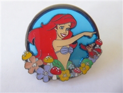 Disney Trading Pin  156998     Loungefly - Ariel - Princess Flower & Mushroom Window - Mystery - Little Mermaid