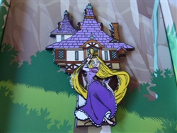 Disney Trading Pin 157080     Loungefly - Rapunzel Swinging On Tower - Jumbo - Tangled