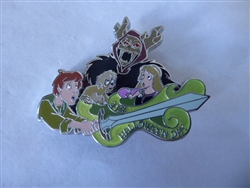 Disney Trading Pin 157212     WDW - Horned King, Taran, Gurgi and Eilonwy - Black Cauldron - Halloween