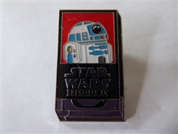 Disney Trading Pins 157320     Loungefly - R2D2 - Episode 4 - A New Hope - Star Wars VHS Tape - Mystery
