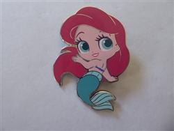 Disney Trading Pin 157403     DLP - Ariel - The Little Mermaid - Chibi Princess
