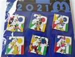 Disney Trading Pins 157718     Mickey Mouse and Friends - 2021 Booster Set