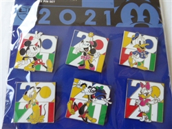 Disney Trading Pins 157718     Mickey Mouse and Friends - 2021 Booster Set