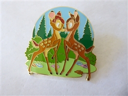 Disney Trading Pin 158024     Uncas - Bambi and Faline - Circle Frame
