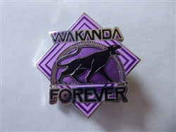 Disney Trading Pin 158033     Wakanda Forever - Black Panther - Marvel