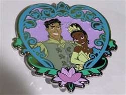 Disney Trading Pin 158127     Pink A La Mode - Tiana & Naveen - Royal Couples - Princess and the Frog