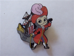 Disney Trading Pin 158159     Loungefly - Captain Hook - Peter Pan - Villains Chibi Portraits - Mystery