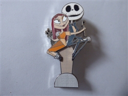 Disney Trading Pin 158651     DPB - Jack and Sally on Tombstone - Nightmare Before Christmas - 30th Anniversary