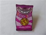 Disney Trading Pin 158806     Loungefly - Grinning Kitty Cheese Puffs - Cheshire Cat - Alice in Wonderland - Animal Character Chip Bag - Mystery