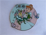 Disney Trading Pin 158909     Pink a la Mode - Cinderella - Princess Florals - Disney 100 - Jumbo