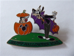 Disney Trading Pin 158917     Goofy & Max Goof - Goofy Movie - Vampire - Jack-O-Lantern - Halloween