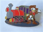 Disney Trading Pin 159129     DLP - Cowboy Daisy - Big Thunder Mountain - Train Engine Locomotive