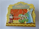 Disney Trading Pin  159275     DEC - Pinocchio, Jiminy and Blue Fairy - 80th Anniversary