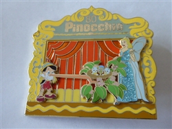 Disney Trading Pin  159275     DEC - Pinocchio, Jiminy and Blue Fairy - 80th Anniversary