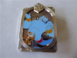Disney Trading Pins 159428     DEC - Genie and Abu - Aladdin - Celebrating With Character - Disney 100 Years of Wonder