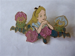 Disney Trading Pin 159550     DPB - Alice - Singing Flowers - Alice in Wonderland - Premier