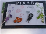 Disney Trading Pin 159726     Boo, Nemo, Buzz and Edna - Disney 100 - Pixar - Set
