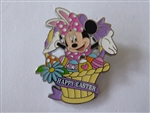 Disney Trading Pin 159780     DPB - Minnie - Happy Easter - Basket