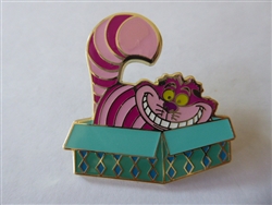 Disney Trading Pin 159787     Uncas - Cheshire Cat - Alice in Wonderland - Cats in Box - Mystery