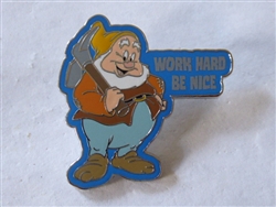 Disney Trading Pin 159822     Happy - Work Hard Be Nice - Snow White and the Seven Dwarfs