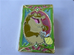 Disney Trading Pin 159896     Pink a la Mode - Louis and Ray - Princess and the Frog - Sidekicks - Stained Glass