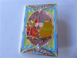 Disney Trading Pin 159897     Pink a la mode - Gus and Jac - Cinderella - Sidekicks - Stained Glass