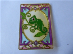 Disney Trading Pin 159901     Pink a la Mode - Pascal - Tangled - Sidekicks - Stained Glass