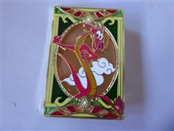 Disney Trading Pin 159902     Pink a la Mode - Mushu - Mulan - Sidekicks - Stained Glass