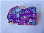 Disney Trading Pin 160022     Uncas - Monster's Inc - Pixar Scenic Collage