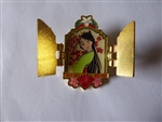 Disney Trading Pin  160037     Loungefly - Mulan - Princess Hinged Window - Mystery