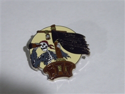 Disney Trading Pin 160106     Skeleton in Crow's Nest - Spyglass - Pirates of the Caribbean
