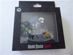 Disney Trading Pin 160123     Mayor, Jack, Zero and Harlequin Demon - Haunted Mansion Holiday - Jumbo