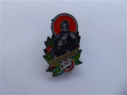 Disney Trading Pin 160179 Din Djarin - Floral Tattoo Pop - Star Wars Mandalorian - Mystery