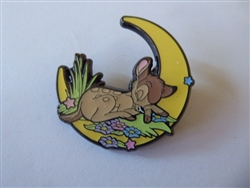 Disney Trading Pin 160316     Loungefly - Bambi Sleeping on Moon - Sleeping Animals - Mystery - Deer Fawn