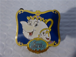 Disney Trading Pin 16037 Magical Musical Moments - Beauty and the Beast (Mrs Potts & Chip) Musical