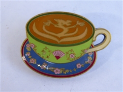 Disney Trading Pin 160370     Loungefly - Mulan - Mushu - Princess Latte Art - Mystery