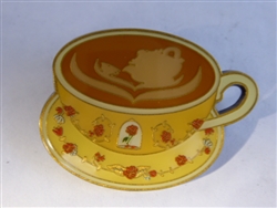 Disney Trading Pin 160371     Loungefly - Belle - Mrs Potts & Chip - Princess Latte Art - Mystery