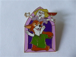 Disney Trading Pin 160588     D23 - Robin Hood and Skippy - 50th Anniversary